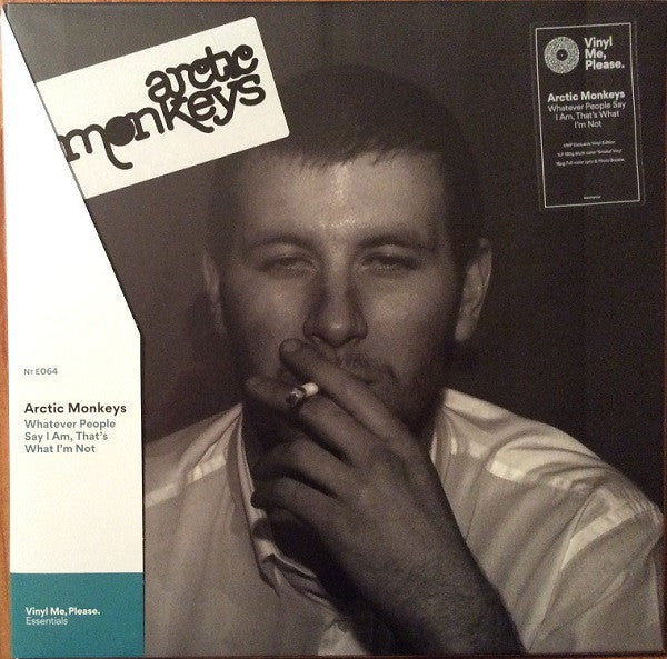 Arctic Monkeys - Whatever People Say I Am, That's What I'm Not (2005) - New LP Record 2018 Domino Vinyl Me Please Gray & Black Smoke 180 gram Vinyl - Indie Rock - Shuga Records
