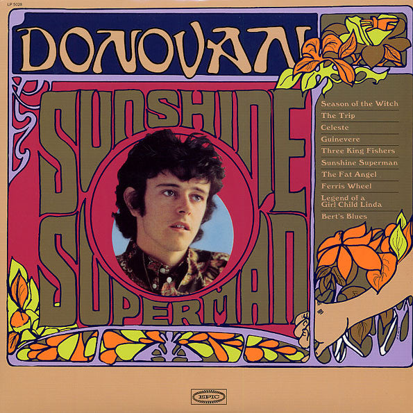 Donovan - Sunshine Superman (1966) - Mint- LP Record 2005 USA 180 gram Vinyl - Psychedelic Rock / Folk Rock - Shuga Records