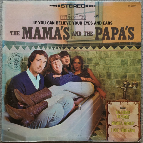 The Mama's And The Papa's - If you can Believe Your Eyes and Ears (1966) - VG+ LP Record 1972 ABC-Dunhill Stereo USA Vinyl - Pop Rock / Folk Rock - Shuga Records