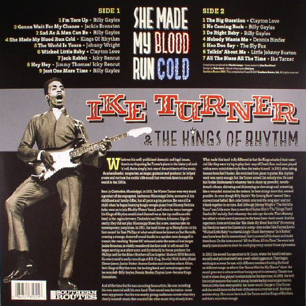 Ike Turner And The Kings Of Rhythm – She Made My Blood Run Cold - Mint- LP Record 2017 Southern Routes UK Vinyl - Soul / R&B - Shuga Records