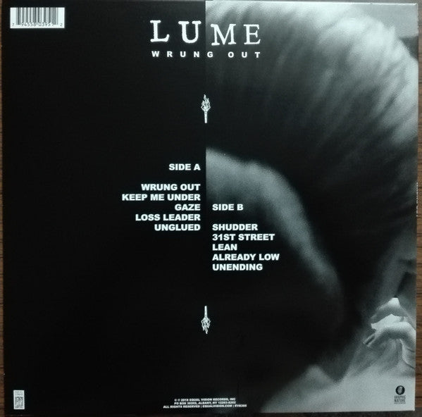 Lume - Wrung Out - Mint- LP Record 2018 Equal Vision Graphic Nature 180 gram Black Vinyl - Chicago Doom Metal / Alternative Rock - Shuga Records