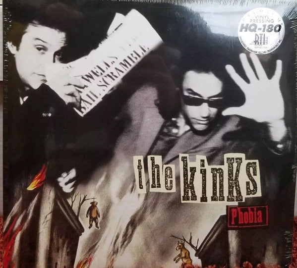 The Kinks - Phobia (1993) - Mint- 2 LP Record Store Day 2018 Friday Music RSD Orange Red Black Swirl 180 gram Vinyl & Insert - Pop Rock - Shuga Records