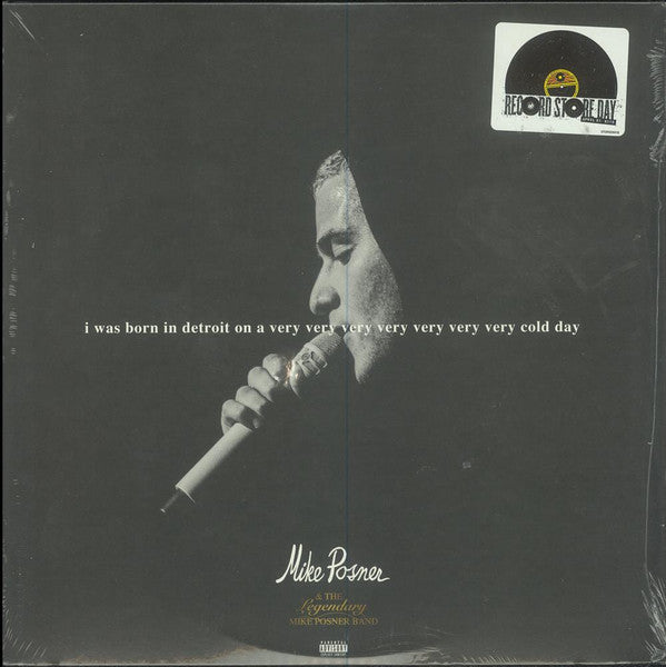 Mike Posner, The Legendary Mike Posner Band - I Was Born In Detroit On A Very Very Very Very Very Very Very Cold Day - New 2 LP Record Store Day 2018 Island RSD Vinyl - Pop - Shuga Records