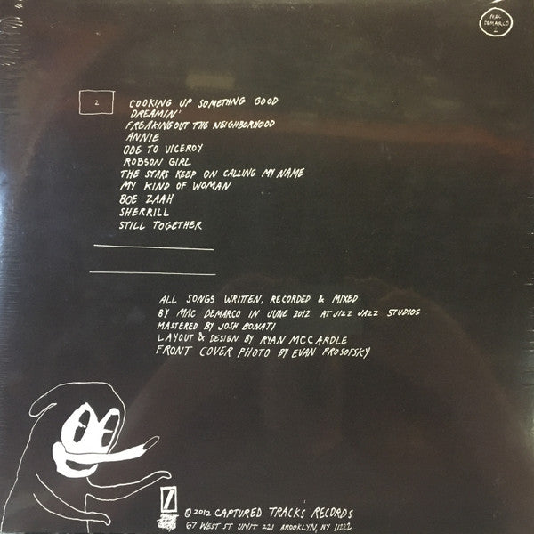 Mac DeMarco - 2 (2012) - Mint- LP Record 2017 Captured Tracks USA Vinyl, Poster & Download - Indie Rock / Lo-Fi - Shuga Records