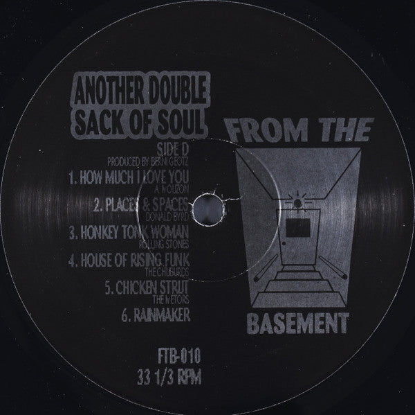 Various - Another Double Sack Of Soul - VG+ 2LP Record 1990s From The Basement USA Vinyl - Rare Soul / Funk / Northern / Modern / Boogie
