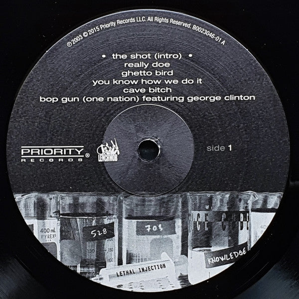 Ice Cube - Lethal Injection (1993) - Mint- LP Record 2015 Priority Respect The Classics USA 180 gram Vinyl - Hip Hop / Gangsta Rap