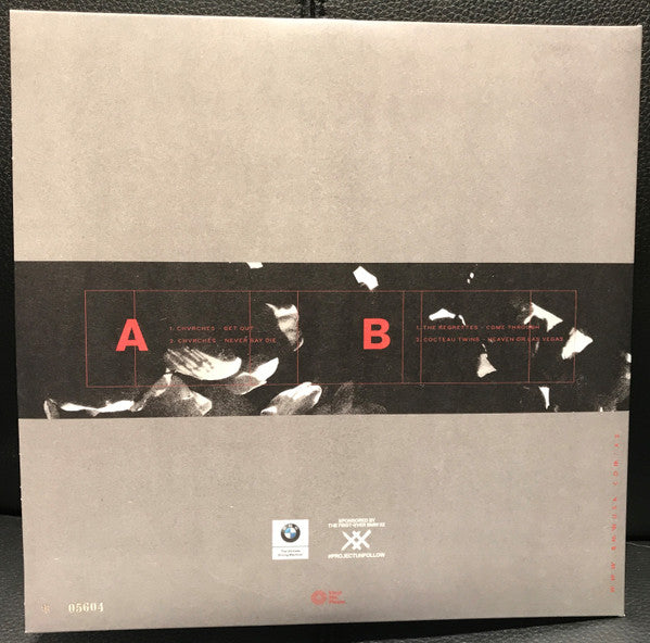 Chvrches / The Regrettes / Cocteau Twins - Project Unfollow - New 10" EP Record 2018 Vinyl Me Please Club Gold Vinyl & Numbered - Pop / Rock - Shuga Records