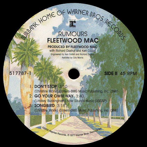Fleetwood Mac - Rumours (1977) - Mint- 2 LP Record Store Day 2011 Reprise 180 gram Vinyl & Insert - Classic Rock / Soft Rock - Shuga Records