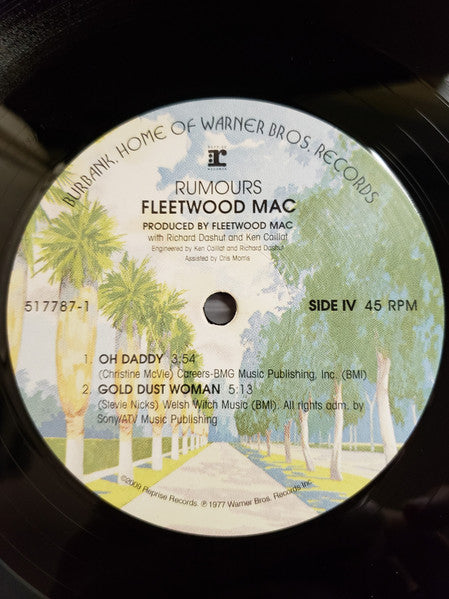 Fleetwood Mac - Rumours (1977) - Mint- 2 LP Record Store Day 2011 Reprise 180 gram Vinyl & Insert - Classic Rock / Soft Rock - Shuga Records