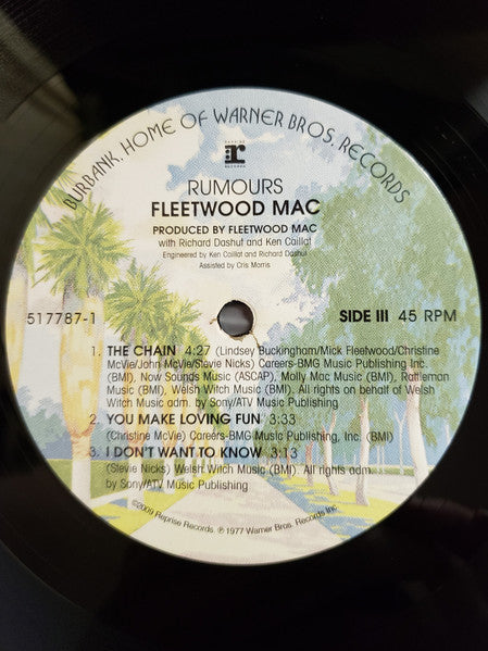 Fleetwood Mac - Rumours (1977) - Mint- 2 LP Record Store Day 2011 Reprise 180 gram Vinyl & Insert - Classic Rock / Soft Rock - Shuga Records