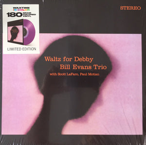 Bill Evans Trio - Waltz For Debby (1962) - New LP Record 2018 WaxTime 180 gram Purple Vinyl - Jazz / Bop / Modal - Shuga Records