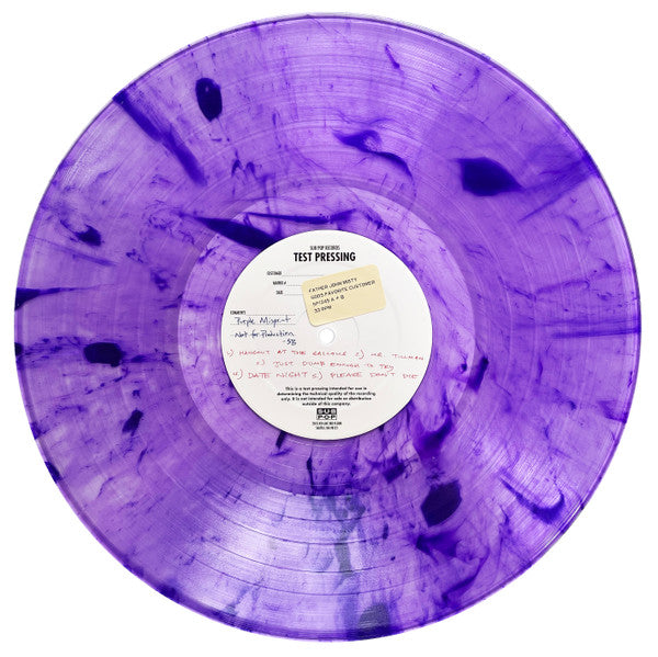Father John Misty - God's Favorite Customer - Mint- (VG+ cover) LP Record 2018 Sub Pop Loser Edition Clear w/ Purple Smoke Vinyl - Indie Rock / Folk Rock - Shuga Records