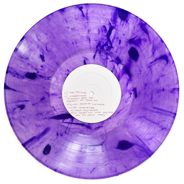 Father John Misty - God's Favorite Customer - Mint- (VG+ cover) LP Record 2018 Sub Pop Loser Edition Clear w/ Purple Smoke Vinyl - Indie Rock / Folk Rock - Shuga Records