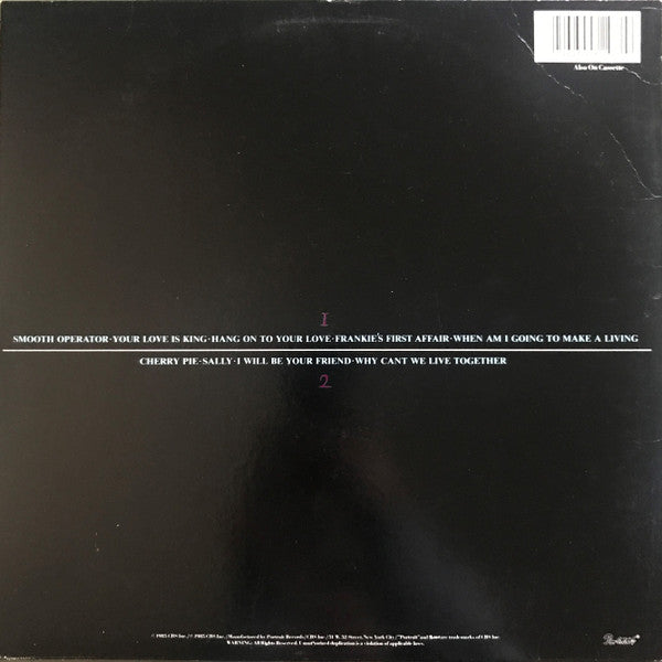 Sade - Diamond Life (1984) - Mint- LP Record 1985 Portrait USA Original Press Vinyl & Inner - Soul / Smooth Jazz / Soul-Jazz (Copy) - Shuga Records