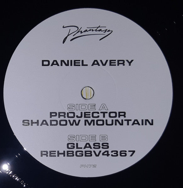 Daniel Avery - Projector - Mint- 12" EP Record 2018 Phantasy Sound UK Vinyl - Techno / Minimal / House - Shuga Records