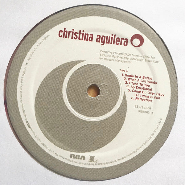 Christina Aguilera - Christina Aguilera (1999) - Mint- (VG+ Cover) LP Record 2018 RCA Urban Outfitters Exclusive Clear Vinyl, Insert & Download - Pop / Synth-pop - Shuga Records