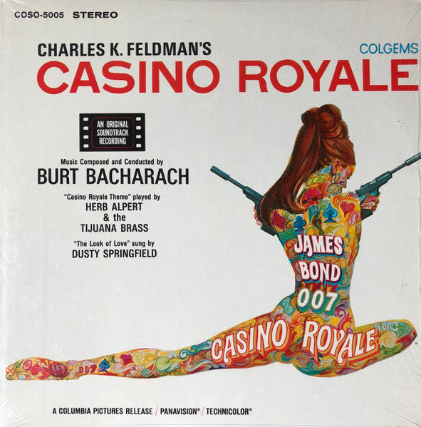 James Bond 007 / Burt Bacharach – Casino Royale (An Original Recording) - VG+ (VG cover) LP Record 1967 Colgems USA Vinyl - Soundtrack - Shuga Records