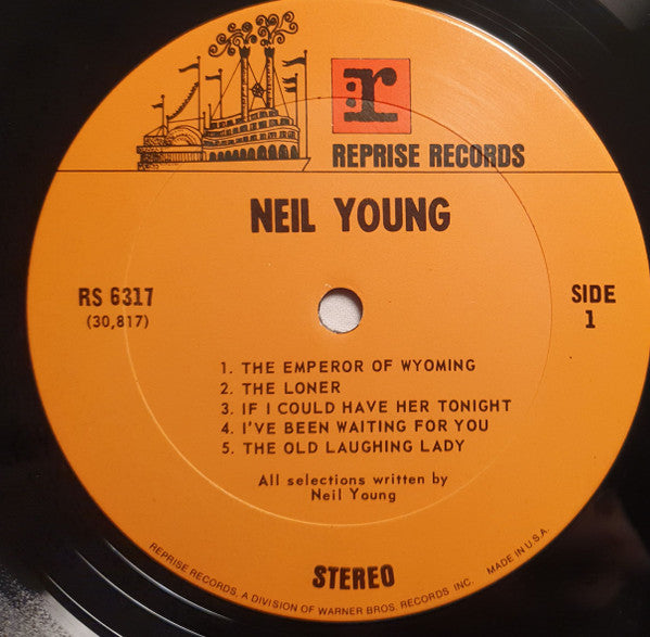 Neil Young - Neil Young - VG+ LP Record 1970 Reprise USA Vinyl - Rock / Folk Rock / Psychedelic Rock - Shuga Records