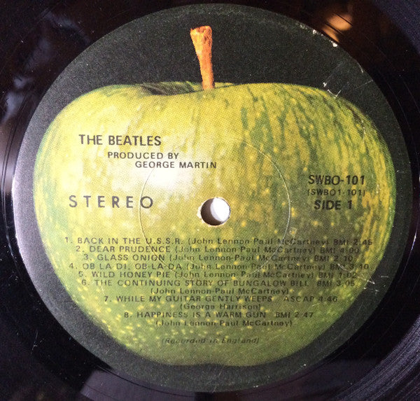 The Beatles - The White Album - VG (VG- Cover / low grade) 2 LP Record 1968 Apple USA Originala Vinyl, Numbered & Poster - Pop Rock / Psychedelic Rock - Shuga Records