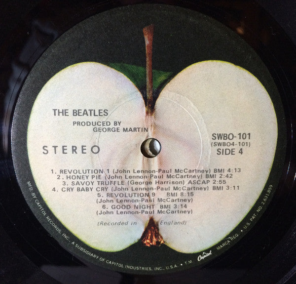 The Beatles - The White Album - VG (VG- Cover / low grade) 2 LP Record 1968 Apple USA Originala Vinyl, Numbered & Poster - Pop Rock / Psychedelic Rock - Shuga Records