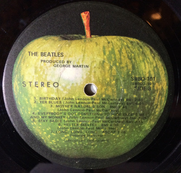 The Beatles - The White Album - VG (VG- Cover / low grade) 2 LP Record 1968 Apple USA Originala Vinyl, Numbered & Poster - Pop Rock / Psychedelic Rock - Shuga Records