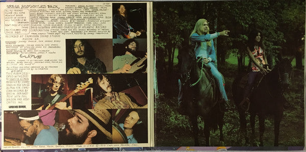 Gregg Allman ‎– Laid Back - VG+ LP Record 1973 Capricorn USA Vinyl - Southern Rock - Shuga Records