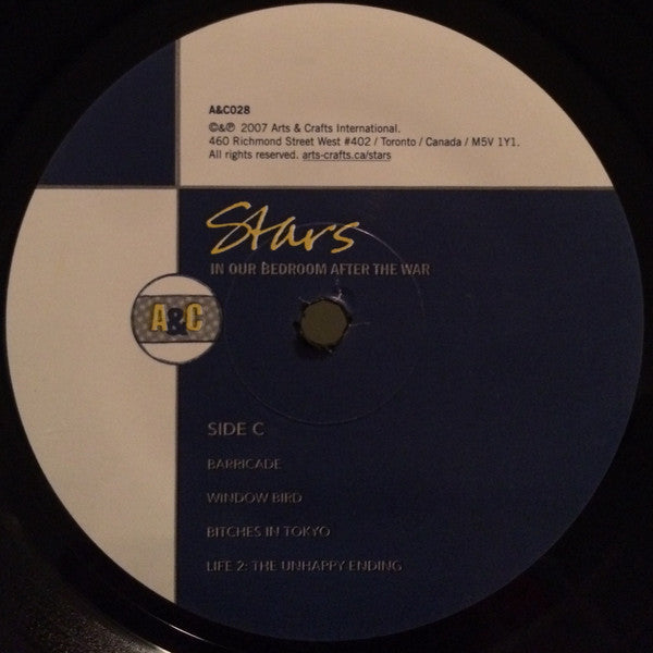Stars – In Our Bedroom After The War - Mint- 2 LP Record 2007 Arts & Crafts 180 gram Vinyl & Download - Indie Rock / Pop Rock - Shuga Records