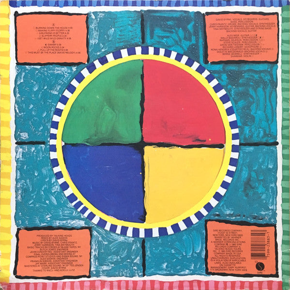 Talking Heads - Speaking In Tongues - VG+ LP Record 1983 Sire USA Original Vinyl Original Inner - New Wave / Pop Rock - Shuga Records