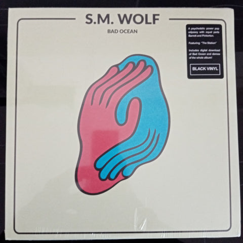 S.M. Wolf - Bad Ocean - New LP Record 2018 PIAPTK Vinyl & Download - Power Pop / Indie Rock