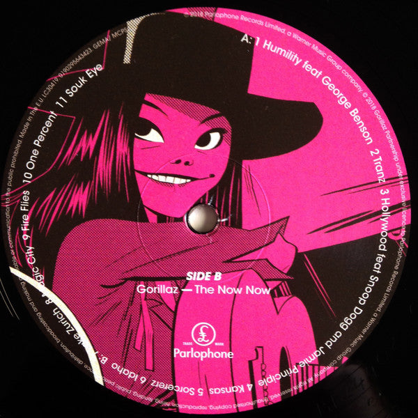 Gorillaz - The Now Now - Mint- LP Record 2018 Parlophone Vinyl & Download - Alternative Rock / Pop / rip Hop / Electro - Shuga Records