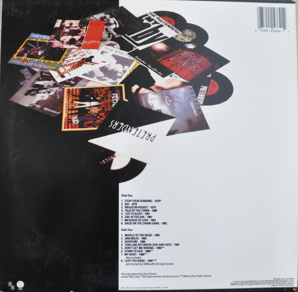 Pretenders – The Singles - Mint- (cover VG/VG+) LP Record 1987 Sire Columbia House USA Club Edition Vinyl - Pop Rock / New Wave - Shuga Records