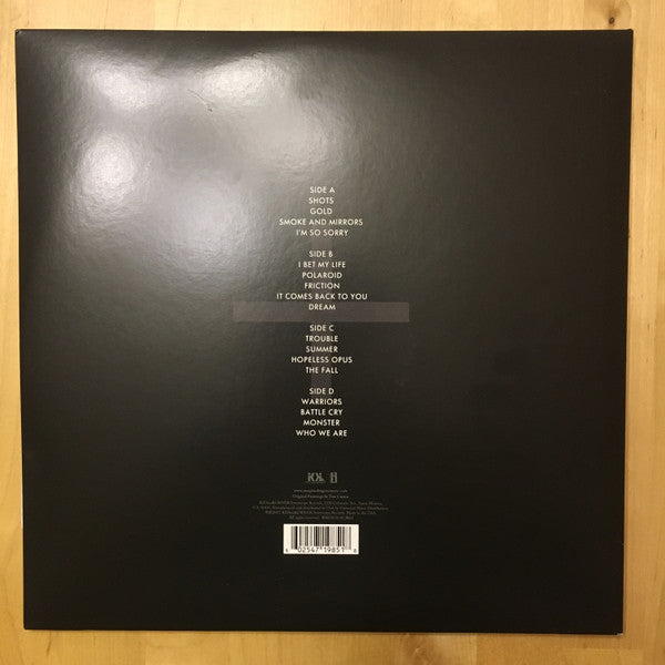 Imagine Dragons - Smoke + Mirrors - VG+ 2 LP Record 2015 KIDinaKORNER Interscope 180 gram Vinyl - Alternative Rock / Pop Rock