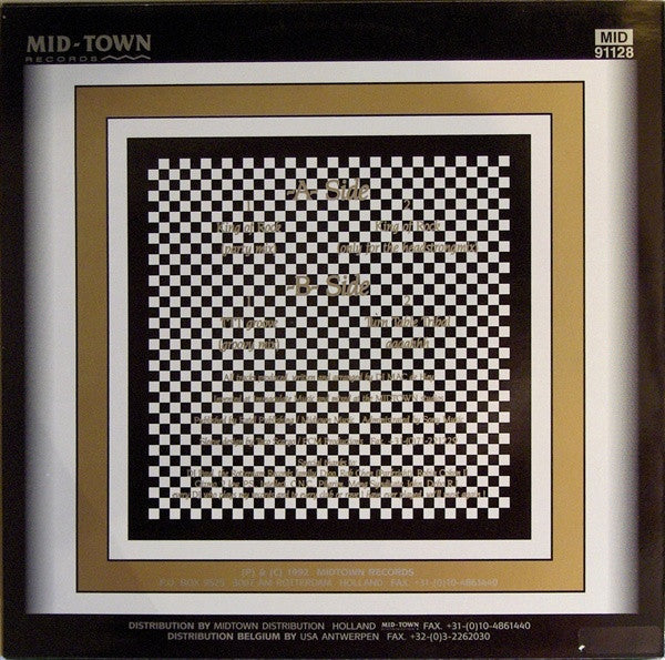 Turntable Terror - King Of Rock - VG+ 12" Single Record 1992 Mid-Town Netherlands Vinyl - Techno / Hardcore - Shuga Records