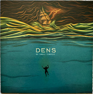 Dens – No Small Tempest - New EP Record Facedown Ocean Waves Splatter Vinyl - Hard Rock / Post-Hardcore - Shuga Records