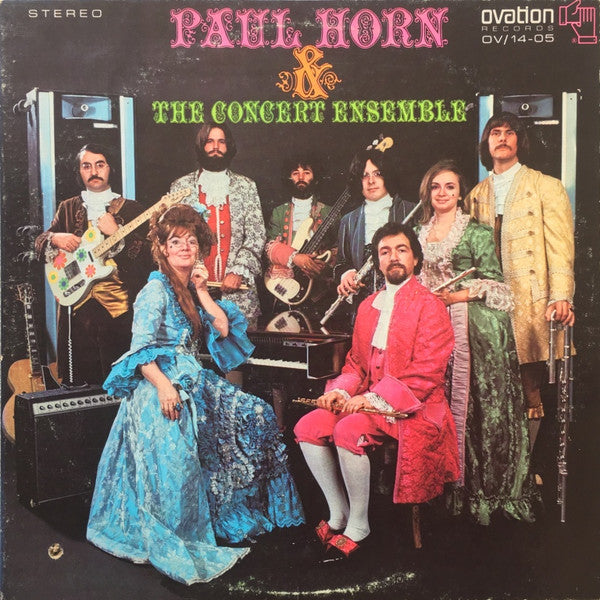 Paul Horn & The Concert Ensemble - Paul Horn & The Concert Ensemble - VG+ LP Record 1970 Ovation USA Vinyl - Jazz / Jazz-Rock / Jazz-Funk - Shuga Records