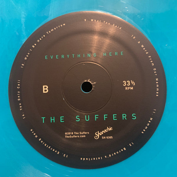 The Suffers - Everything Here - New LP Record 2018 Shanachie USA Blue Marbled Vinyl & Download - Soul / Funk - Shuga Records
