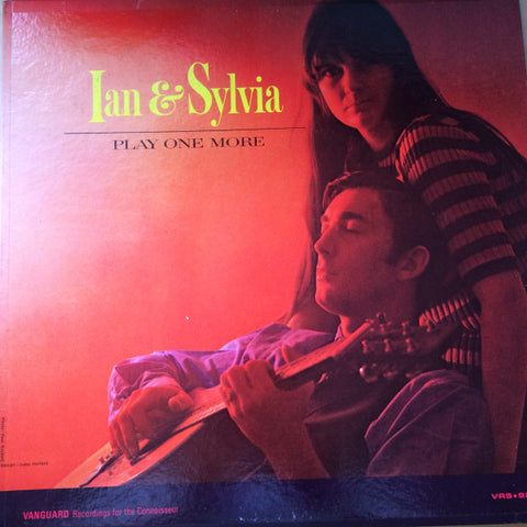 Ian & Sylvia – Play One More - Mint- LP Record 1966 Vanguard USA White Label Promo Mono Vinyl - Folk