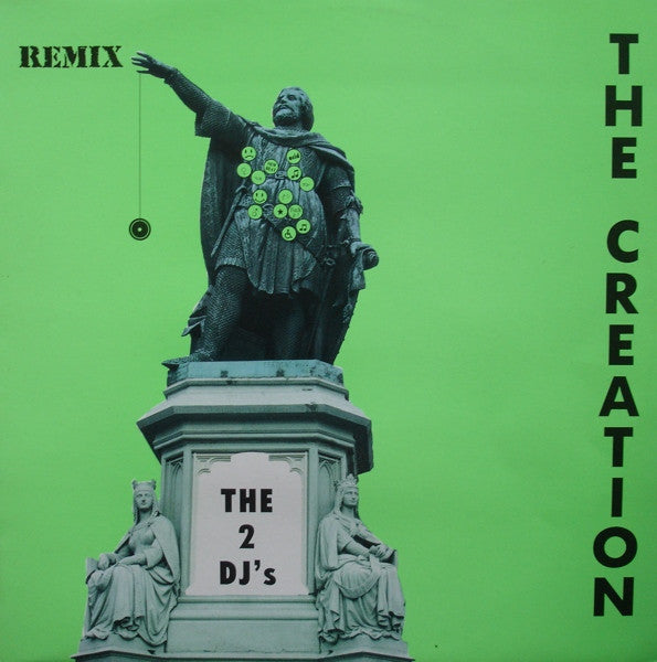 The 2 DJ's - The Creation Remix - Mint- (VG+ cover) 12" Single Record 1989 Kaos Dance Belgium Vinyl - New Beat / Hard Beat - Shuga Records