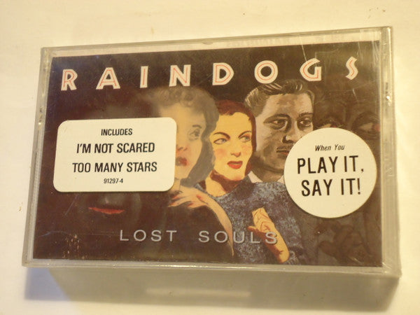 Raindogs - Lost Souls - Mint- Cassette 1990 ATCO USA Promo Tape - Pop Rock - Shuga Records