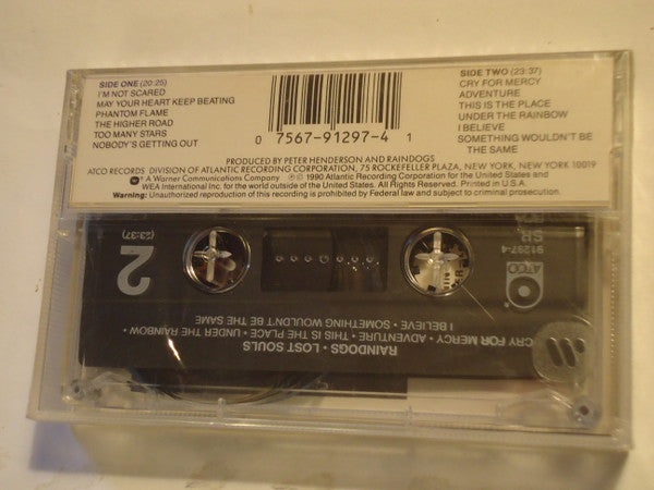 Raindogs - Lost Souls - Mint- Cassette 1990 ATCO USA Promo Tape - Pop Rock - Shuga Records