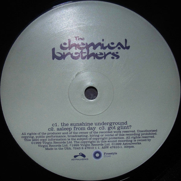 The Chemical Brothers - Surrender - VG+ 2 LP Record 1999 Astralwerks Freestyle Dust USA Original Vinyl - Big Beat / Breaks / Progressive Trance - Shuga Records