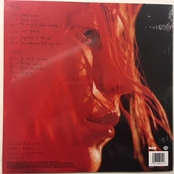 Lykke Li ‎– So Sad So Sexy - Mint- LP Record 2018 RCA USA Black Vinyl & Insert - Indie Rock / Pop Rock - Shuga Records