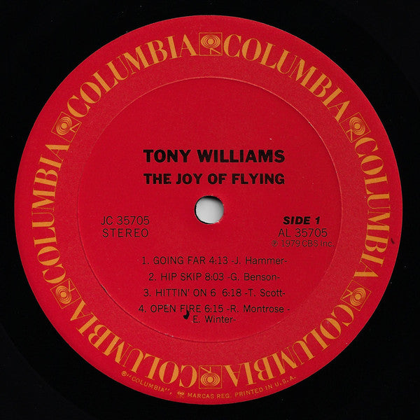 Tony Williams - The Joy Of Flying - Columbia USA Original Vinyl - Jazz / Fusion - Shuga Records