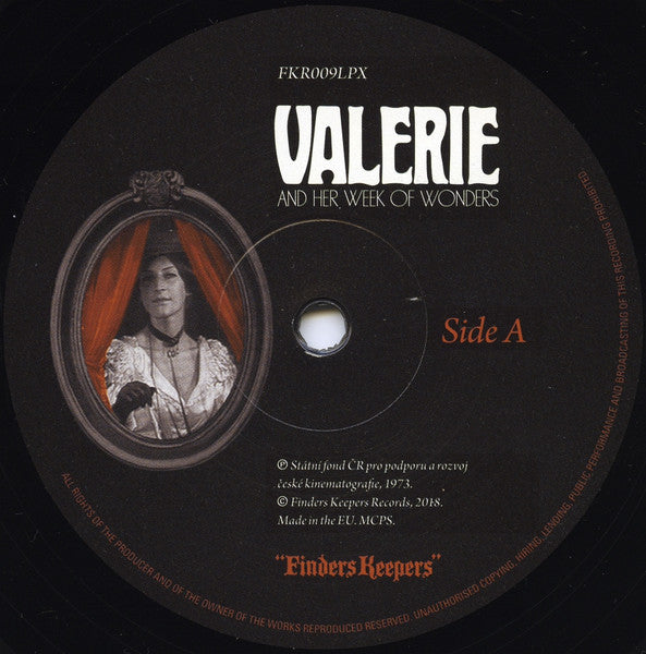 Luboš Fišer - Valerie And Her Week Of Wonders (2006) - Mint- LP Record 2018 Finders Keepers UK Vinyl & Booklet - Soundtrack / Score - Shuga Records