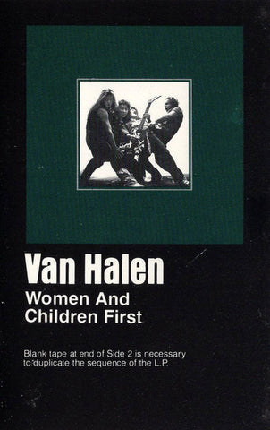Van Halen – Women And Children First - Used Cassette 1980 Warner Bros Tape - Hard Rock