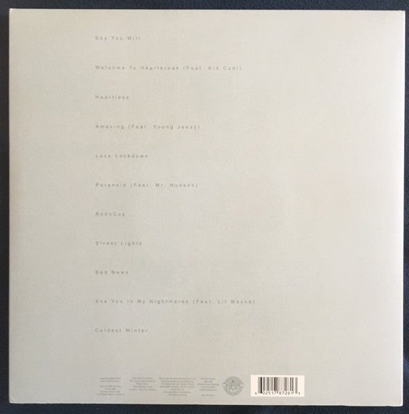 Kanye West - 808s & Heartbreak (2008) - Mint- 2 LP Record 2014 Roc-A-Fella Deluxe Edition Vinyl, CD, Insert & Poster - Hip Hop / Experimental - Shuga Records