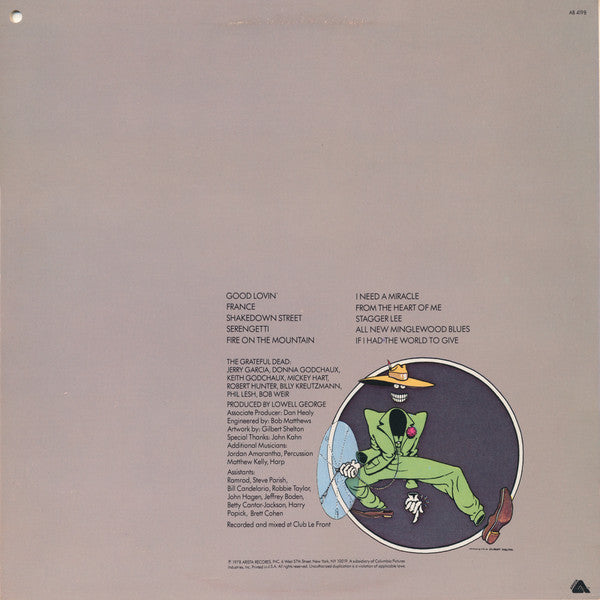 The Grateful Dead - Shakedown Street - VG+ (VG- cover) LP Record 1978 Arista USA Original Vinyl - Rock / Country Rock - Shuga Records