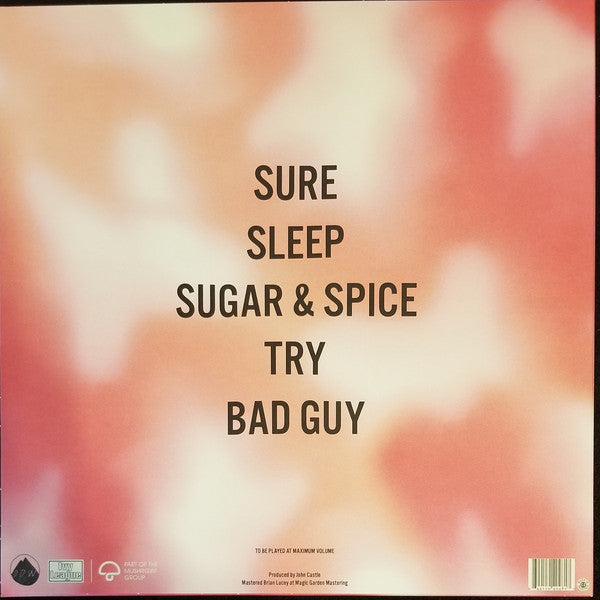 Hatchie - Sugar & Spice - Mint- EP Record 2018 Double Double Whammy USA Electric Blue Vinyl, Etched B-Side, Insert - Dream Pop / Shoegaze / Jangle Pop - Shuga Records