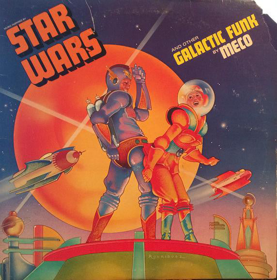 Meco - Music Inspired By Star Wars And Other Galactic Funk - VG+ LP Record 1977 Millennium USA Promo Vinyl - Disco / Funk - Shuga Records