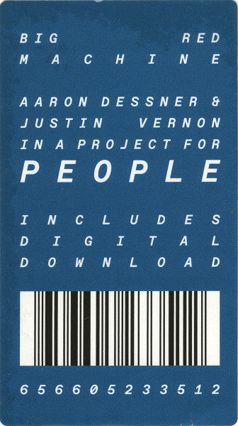 Big Red Machine (Justin Vernon & Aaron Dessner) - Big Red Machine - Mint- LP Record 2018 Jagjaguwar PROMO Vinyl, Poster & Download - Indie Rock / Folk Rock / Soft Rock - Shuga Records